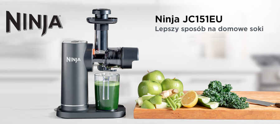 Wyciskarka do soków wolnoobrotowa Ninja JC151EU